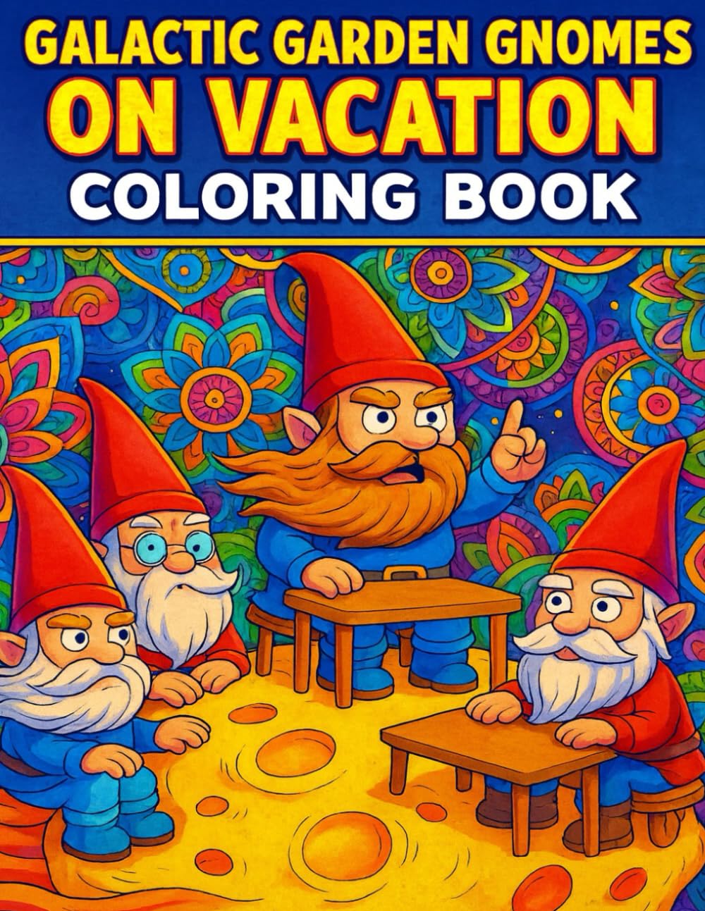 Cover of Galactic Garden Gnomes on Vacation by William Yard